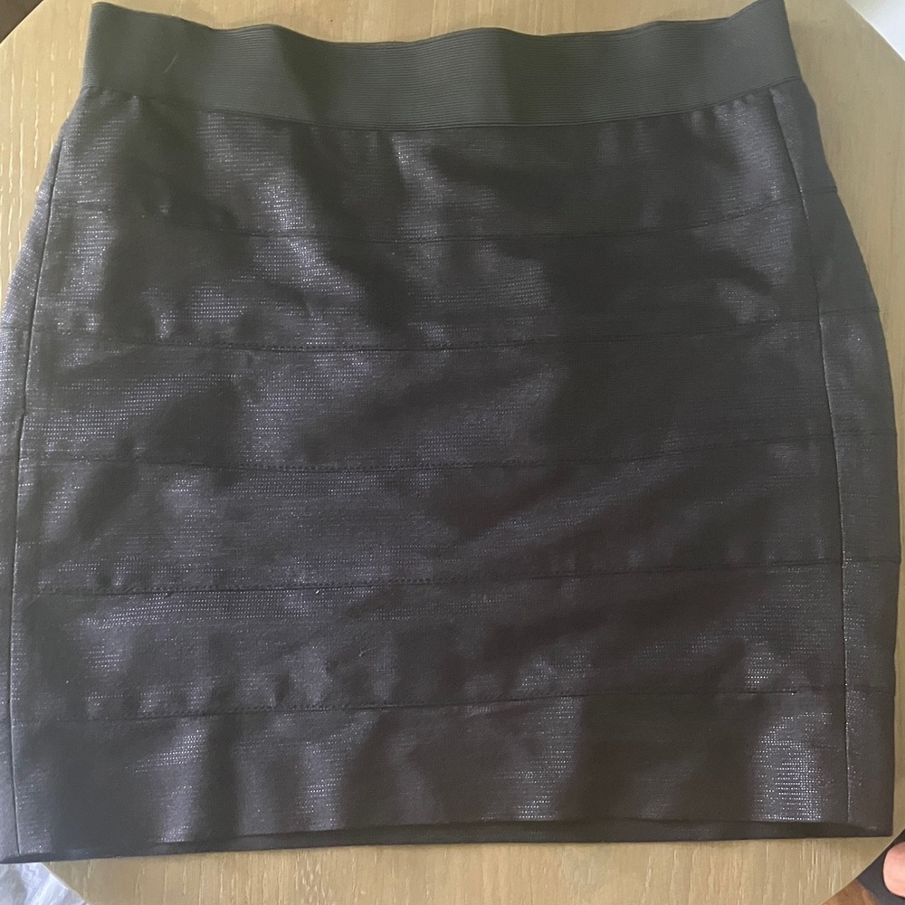 A/X Armani Exchange Black Mini Skirt
